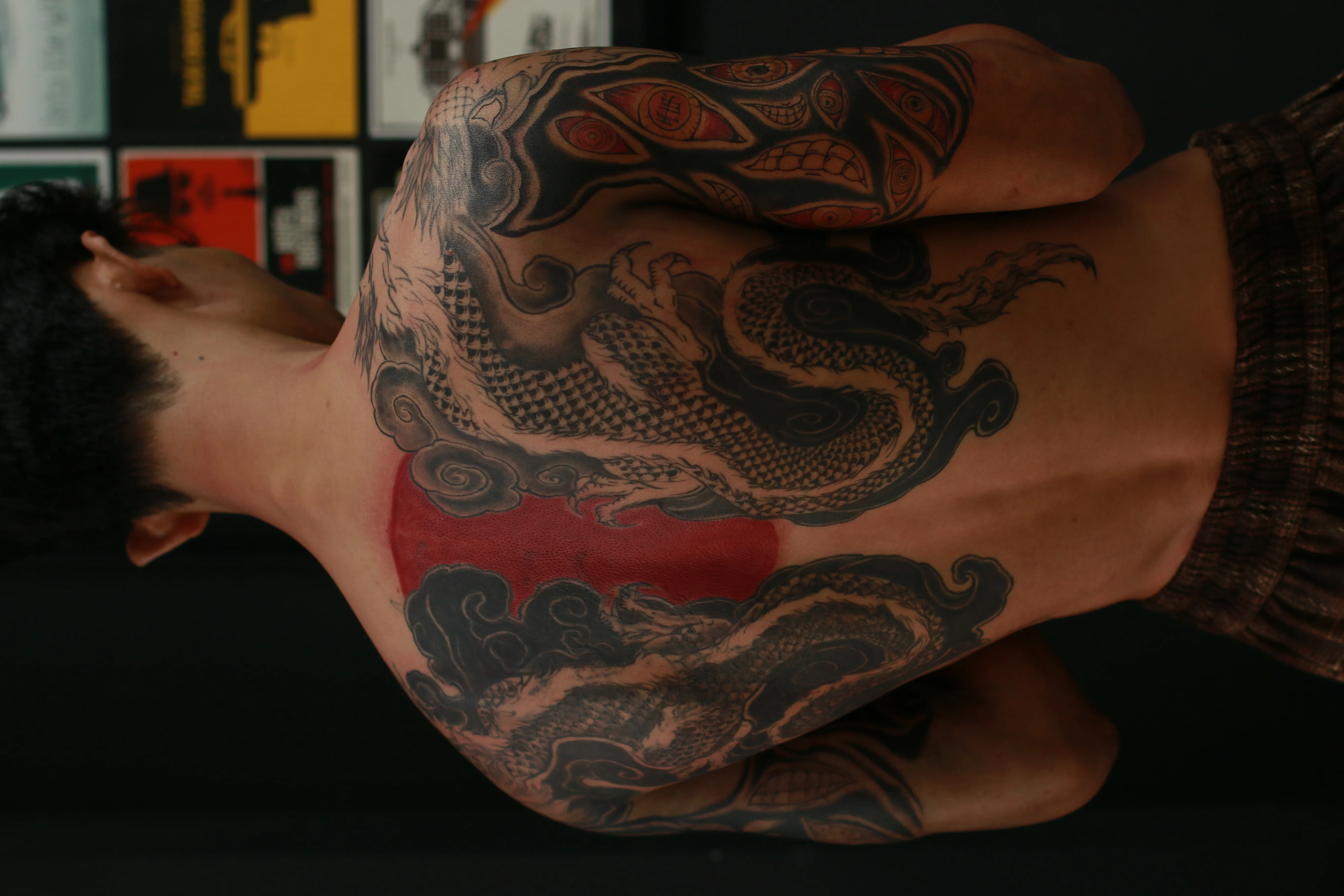 Fine tattoo work