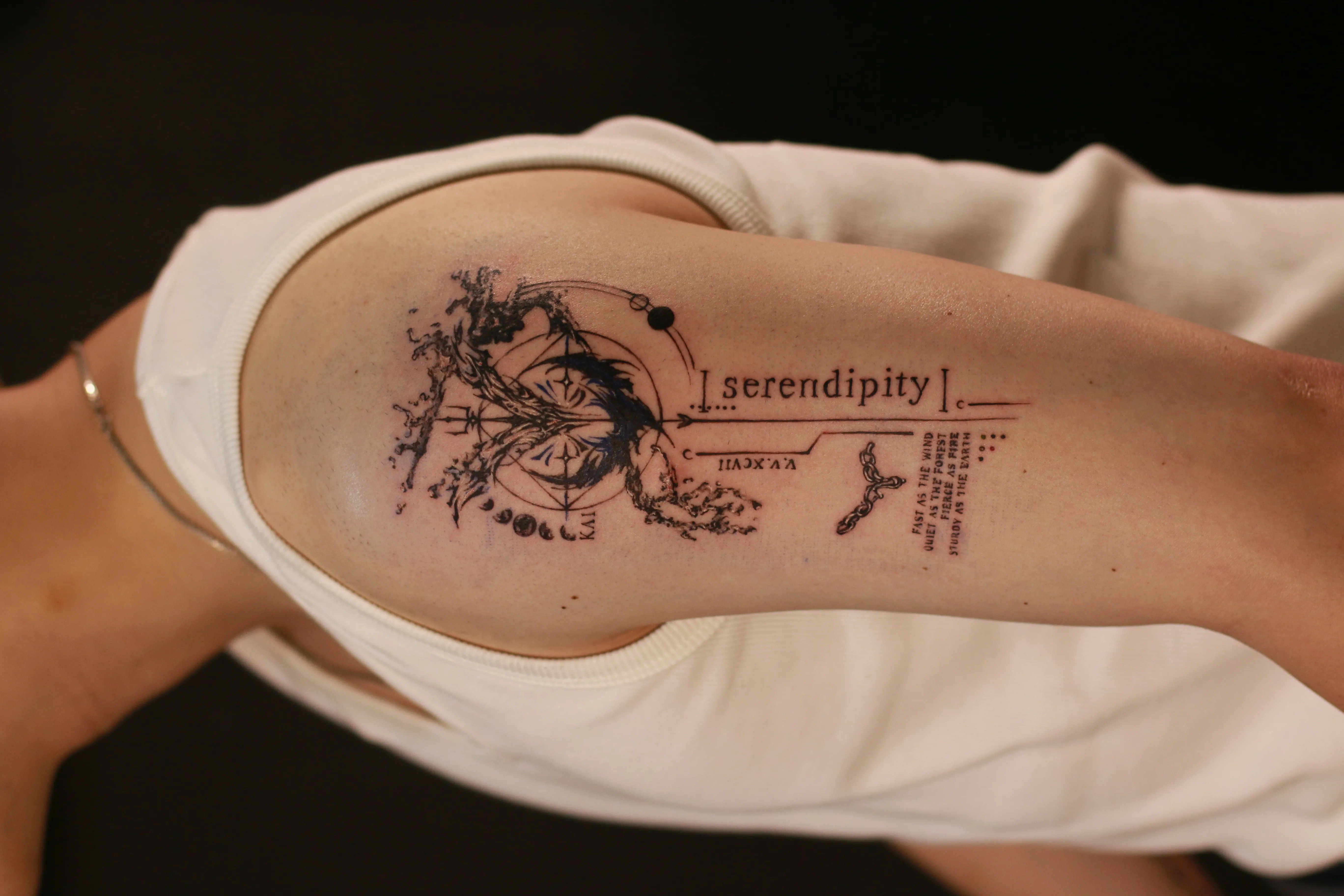 Professional tattoo
