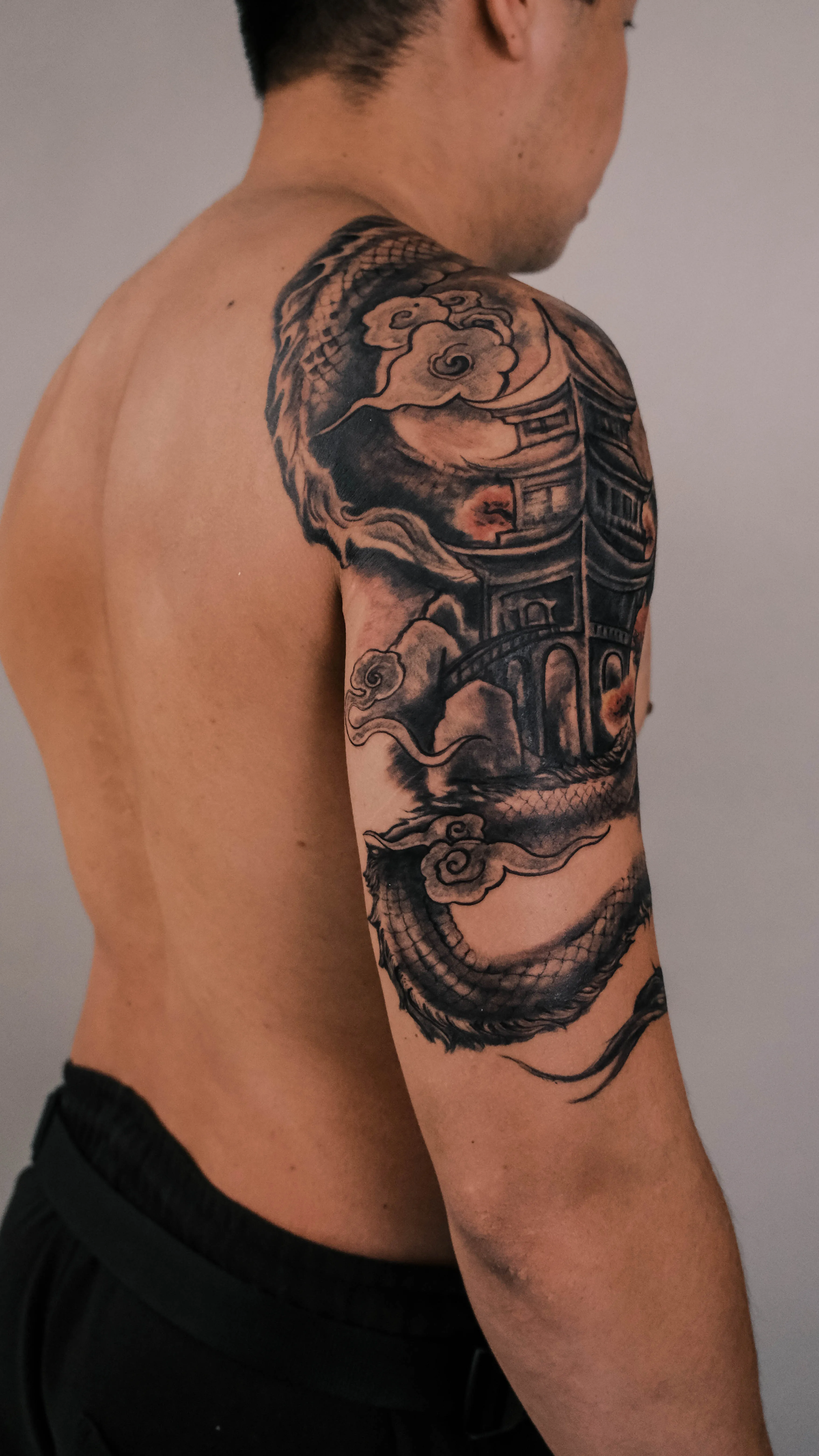 Artistic tattoo piece